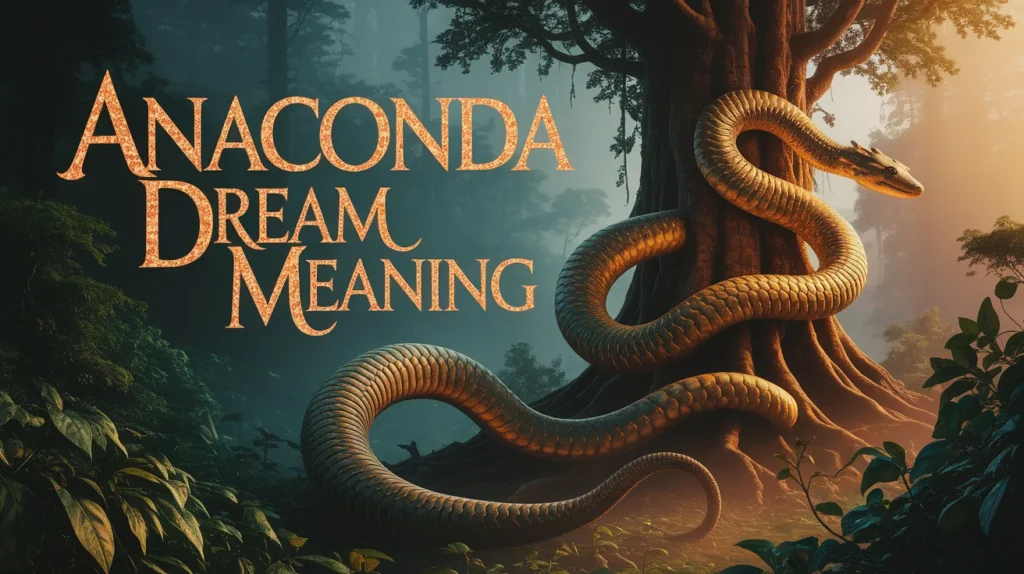 Anaconda Dream Meaning