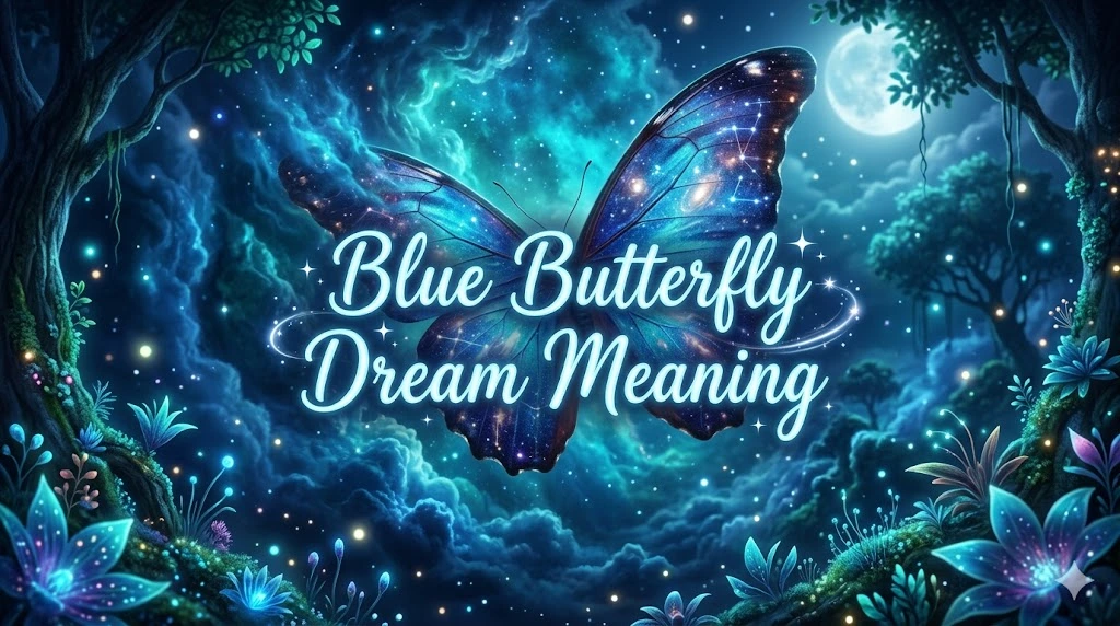 Blue Butterfly Dream Meaning