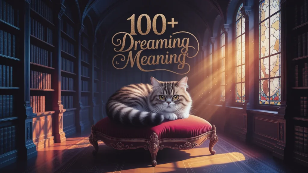 cat dreaming meaning