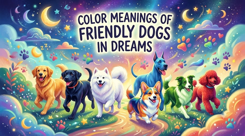 Color Meanings of Friendly Dogs in Dreams