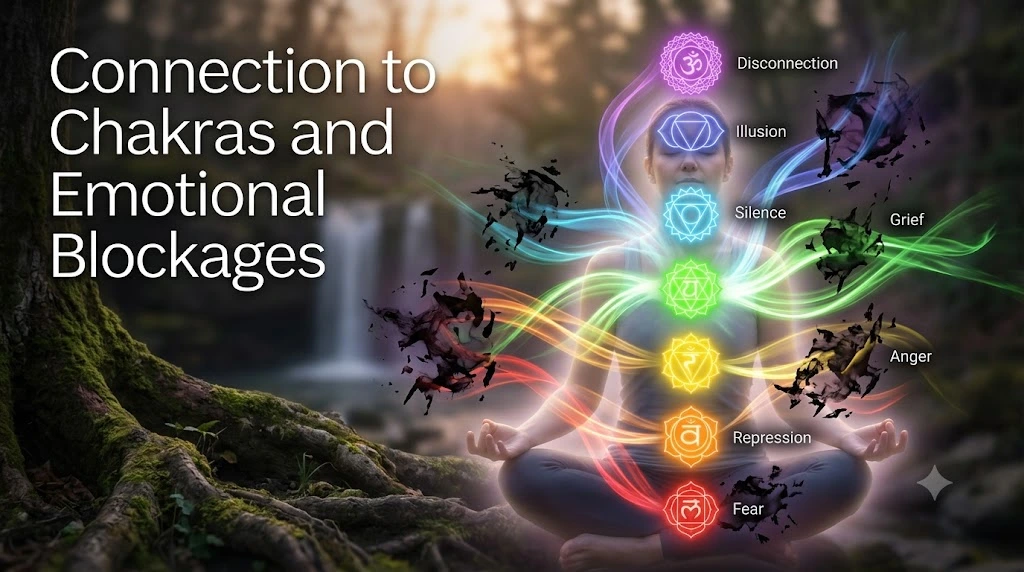 Connection to Chakras and Emotional Blockages