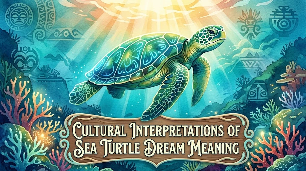 Cultural Interpretations of Sea Turtle Dream Meaning