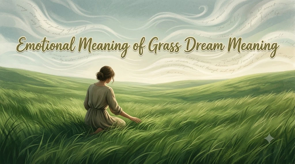 Emotional Meaning of Grass Dream Meaning