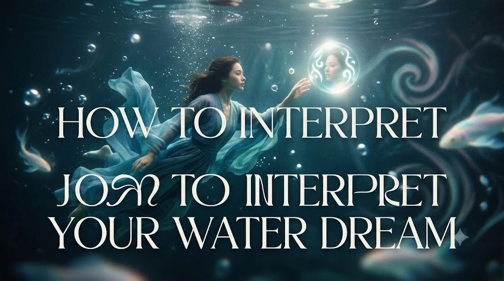 How to Interpret Your Water Dream