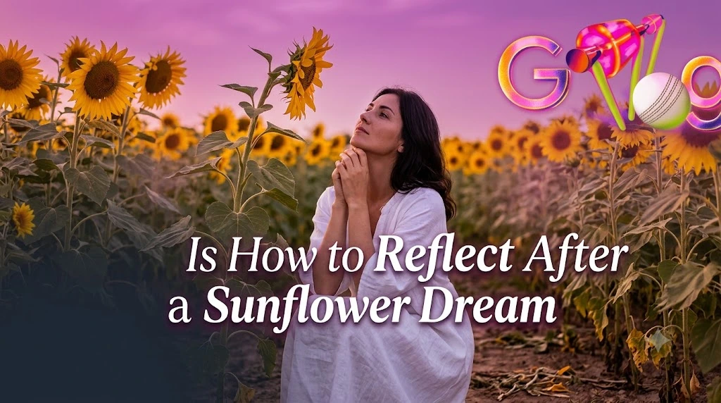How to Reflect After a Sunflower Dream