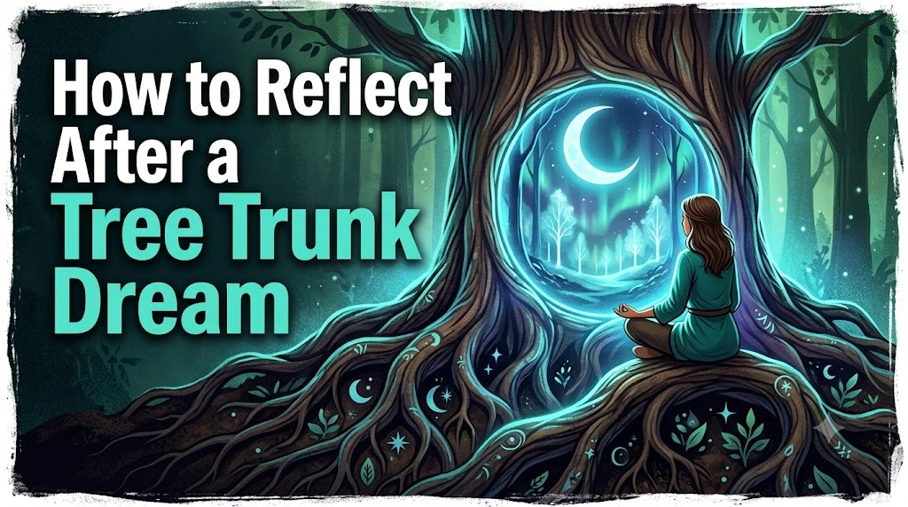 How to Reflect After a Tree Trunk Dream