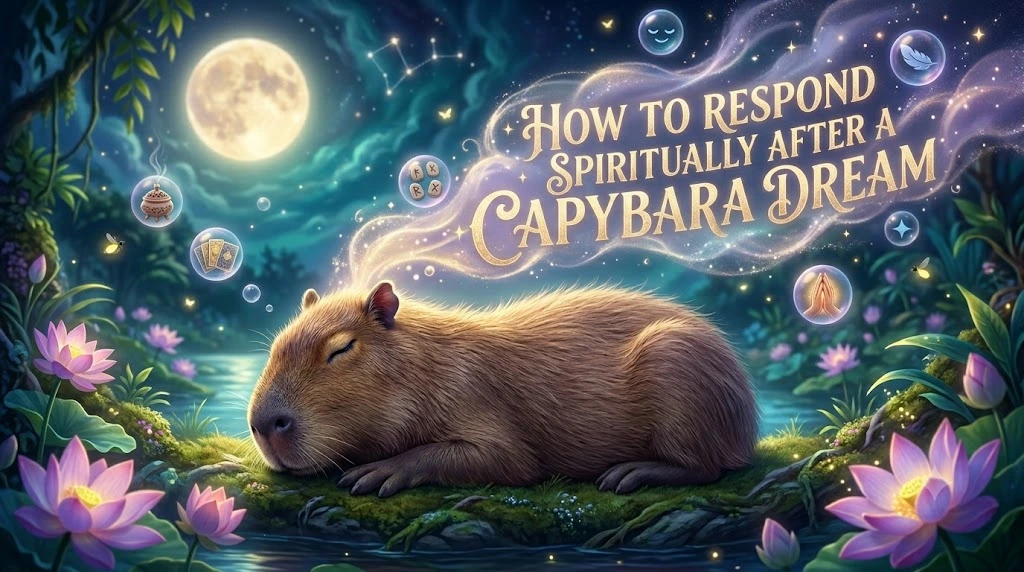 How to Respond Spiritually After a Capybara Dream