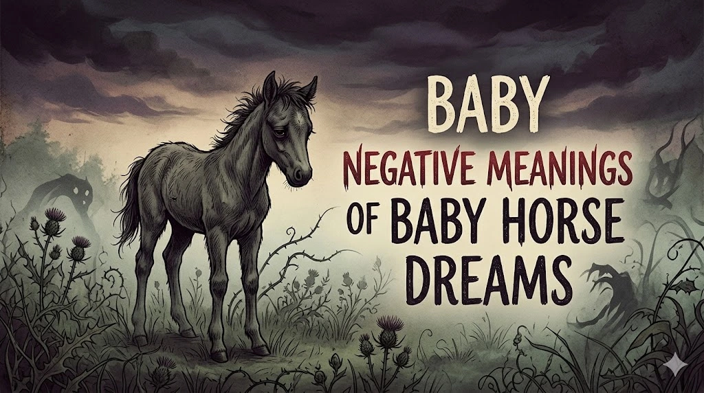Negative Meanings of Baby Horse Dreams