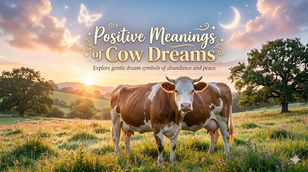 Positive Meanings of Cow Dreams