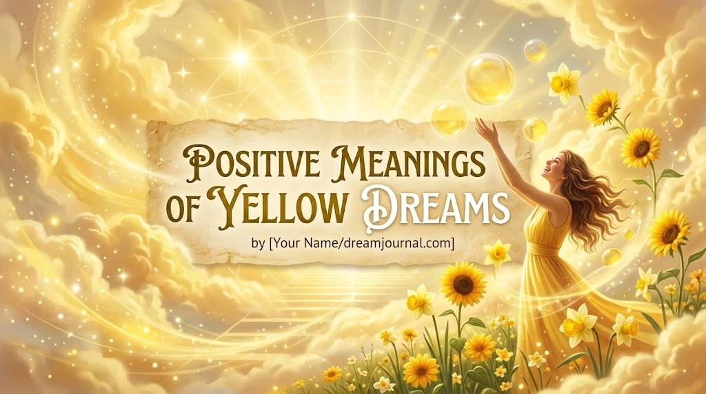 Positive Meanings of Yellow Dreams