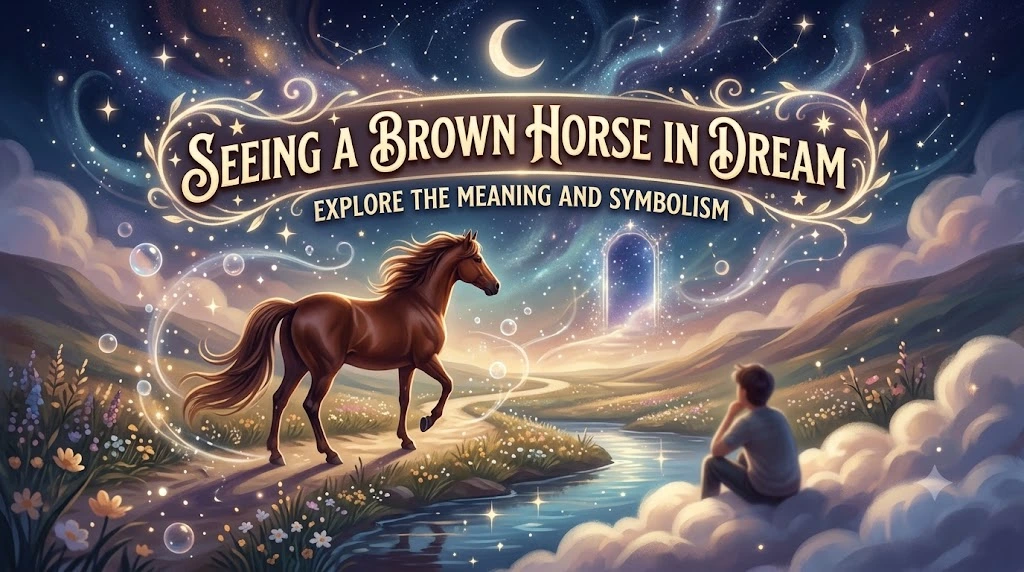 Seeing a Brown Horse in Dream