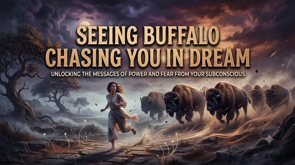 Seeing Buffalo Chasing You in Dream