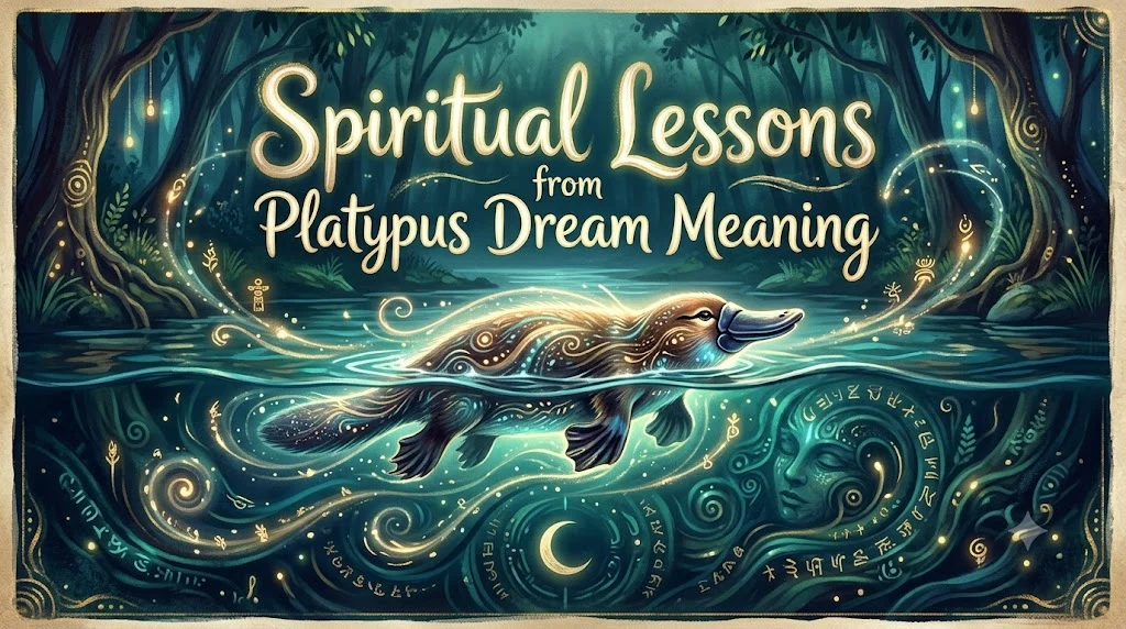 Spiritual Lessons from Platypus Dream Meaning