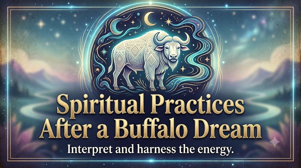 Spiritual Practices After a Buffalo Dream