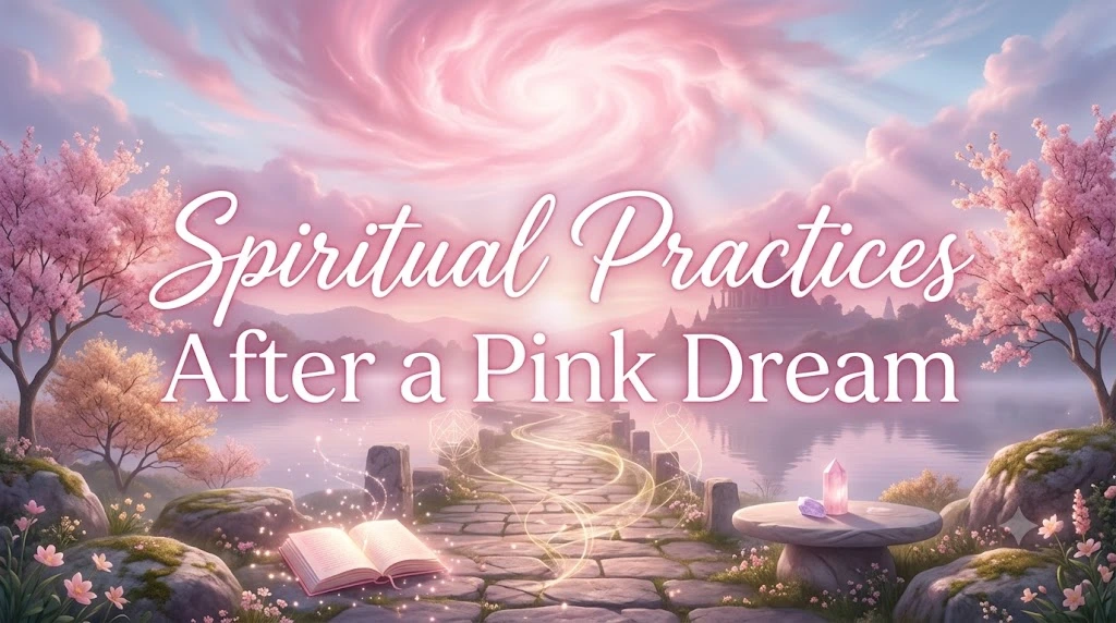 Spiritual Practices After a Pink Dream