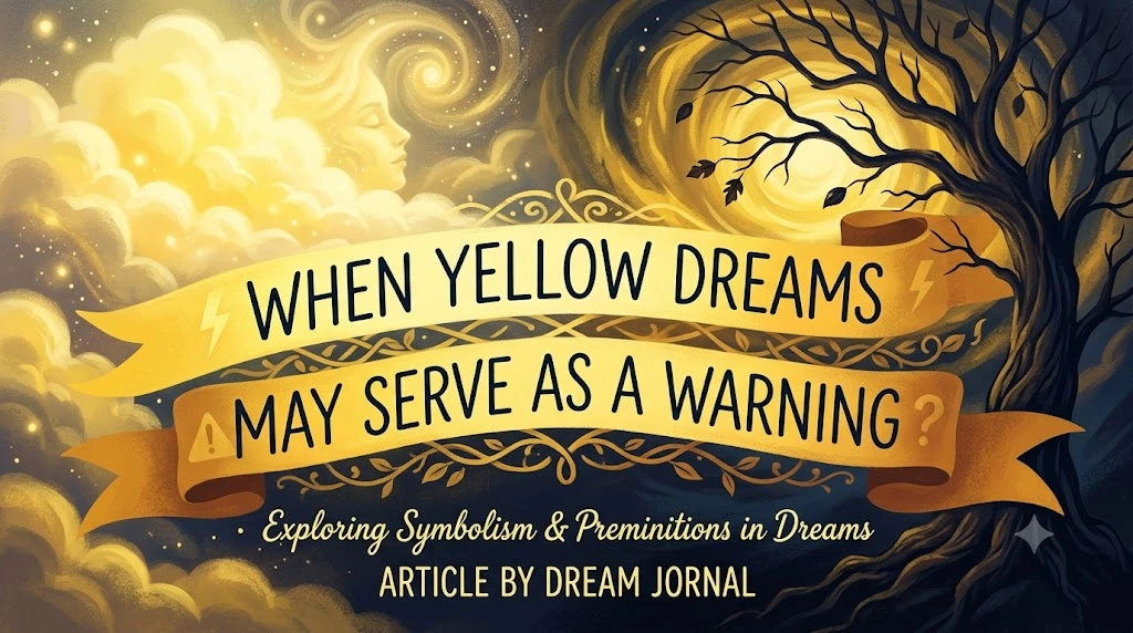 When Yellow Dreams May Serve as a Warning