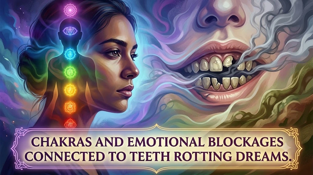 Chakras and Emotional Blockages Connected to Teeth Rotting Dreams