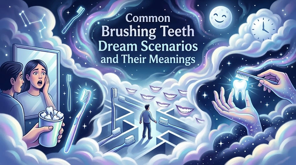 Common Brushing Teeth Dream Scenarios and Their Meanings