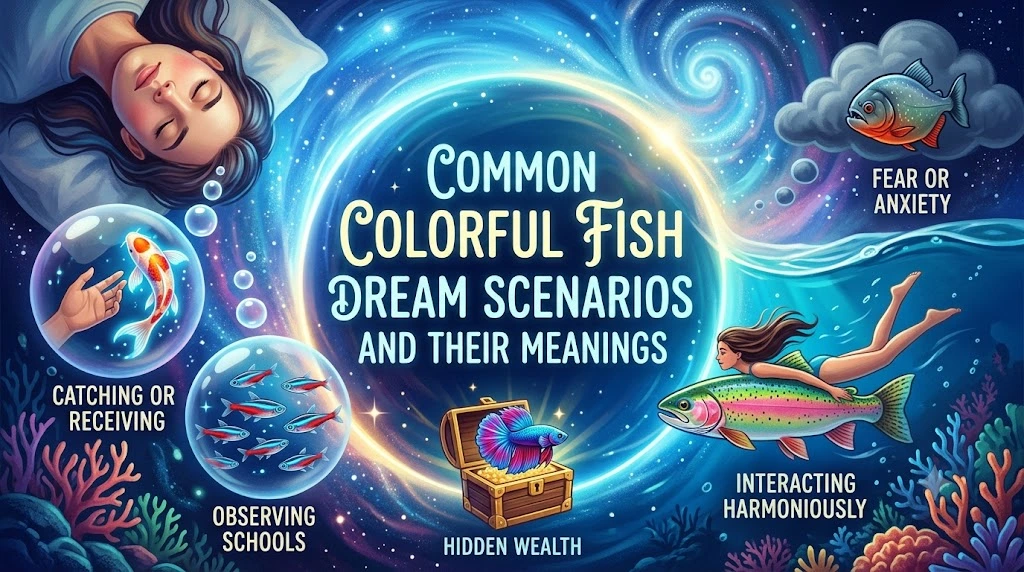 Common Colorful Fish Dream Scenarios and Their Meanings