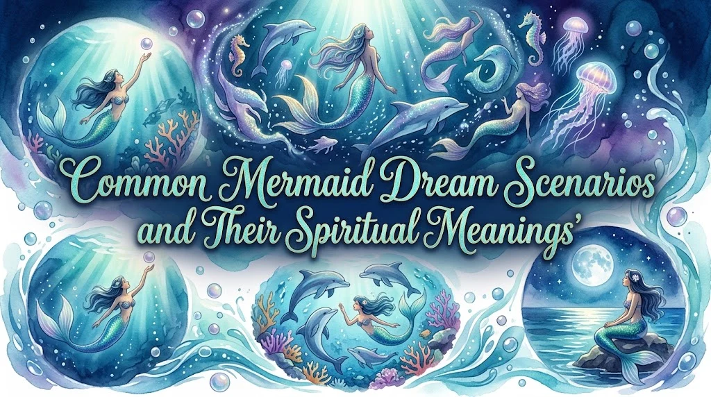 Common Mermaid Dream Scenarios and Their Spiritual Meanings