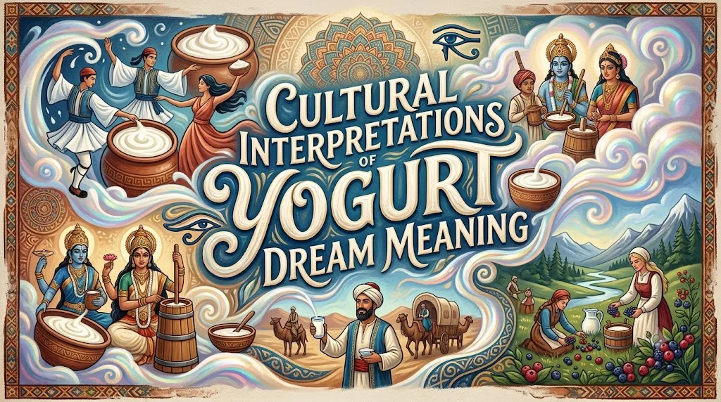 Cultural Interpretations of Yogurt Dream Meaning