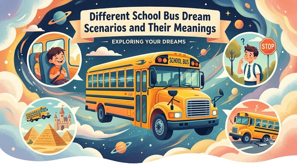 Different School Bus Dream Scenarios and Their Meanings