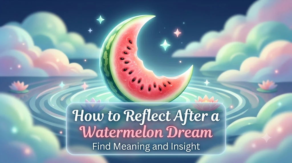 How to Reflect After a Watermelon Dream