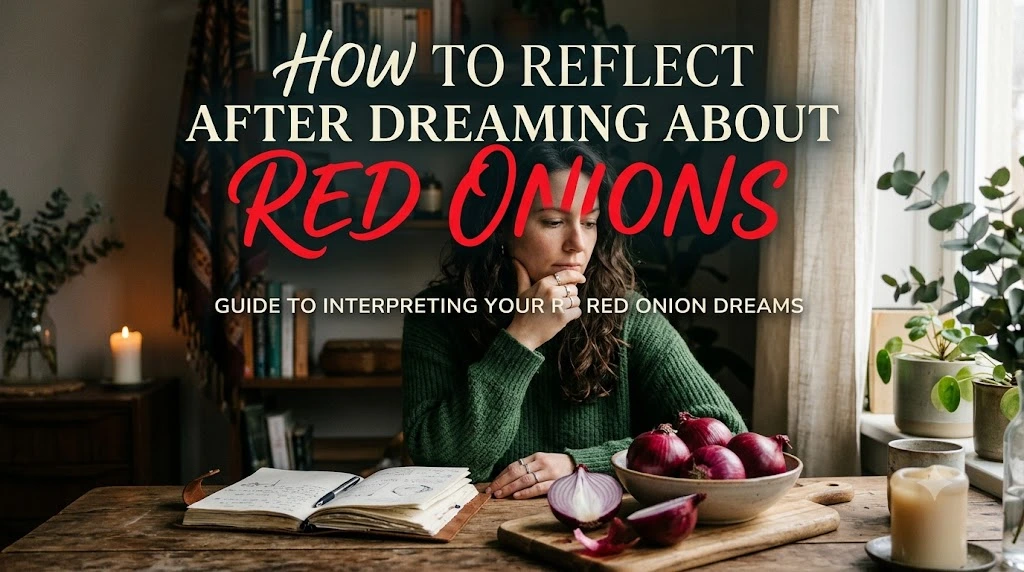How to Reflect After Dreaming About Red Onions