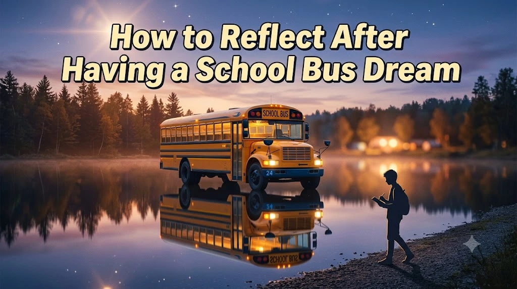 How to Reflect After Having a School Bus Dream