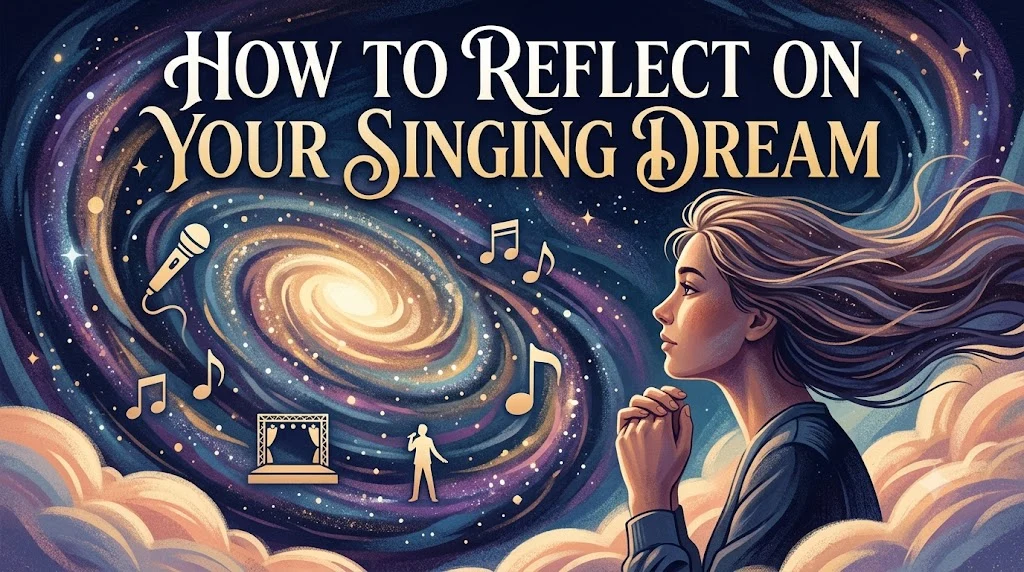 How to Reflect on Your Singing Dream