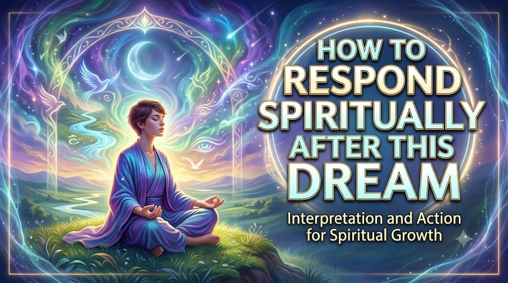 How to Respond Spiritually After This Dream