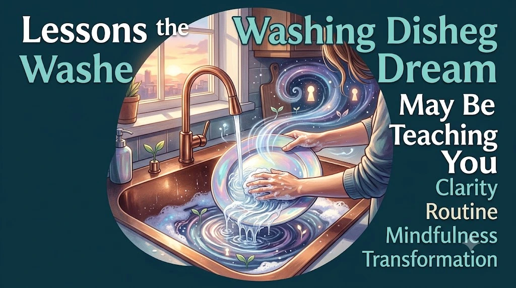 Lessons the Washing Dishes Dream May Be Teaching You