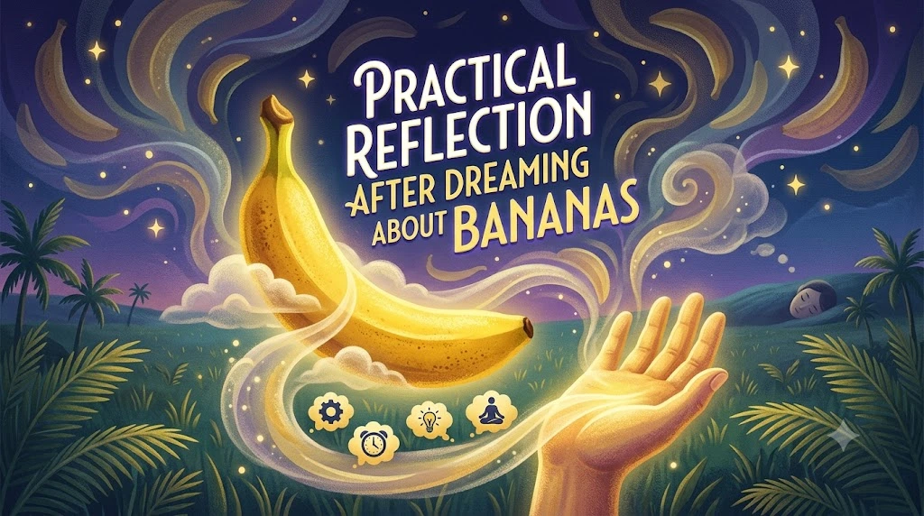 Practical Reflection After Dreaming About Bananas