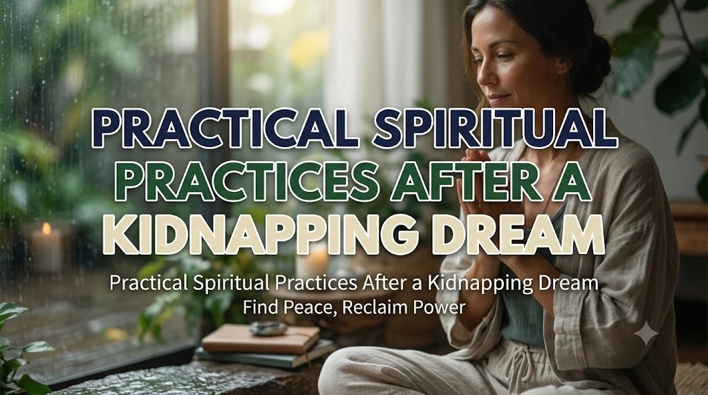 Practical Spiritual Practices After a Kidnapping Dream