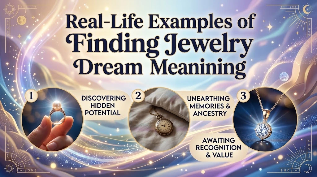 Real-Life Examples of Finding Jewelry Dream Meaning