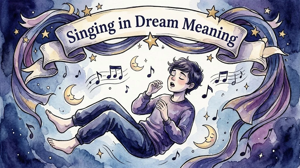 Singing in Dream Meaning