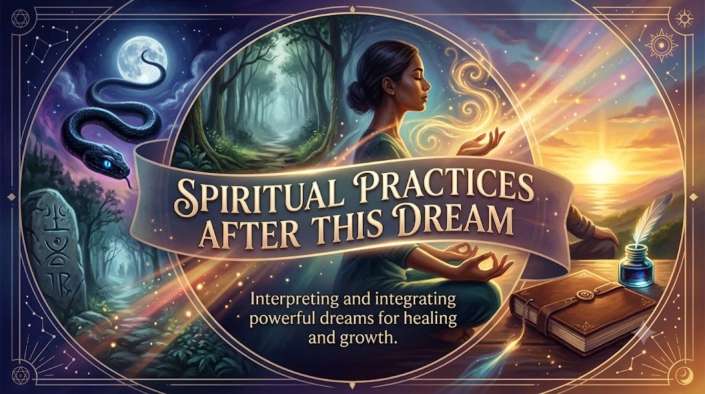 Spiritual Practices After This Dream