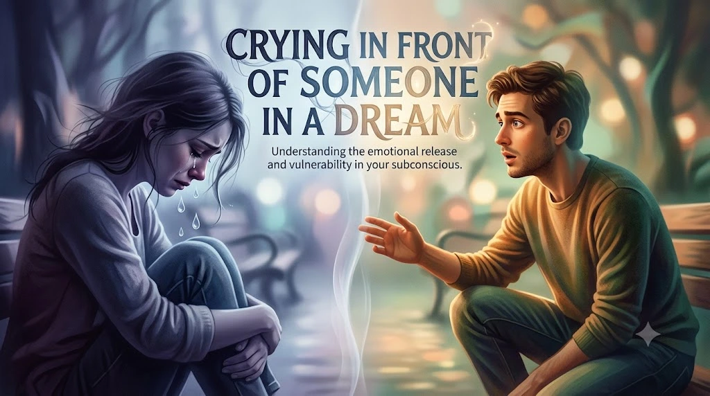 Crying in Front of Someone in a Dream
