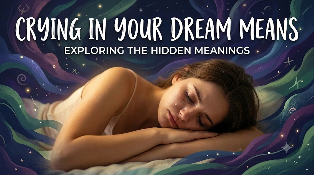 Crying in Your Dream Means