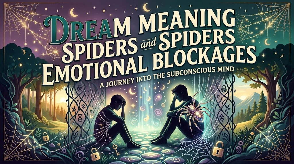 Dream Meaning for Spiders and Emotional Blockages