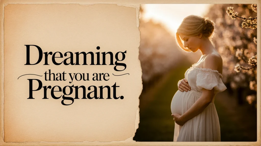 Dreaming That You Are Pregnant