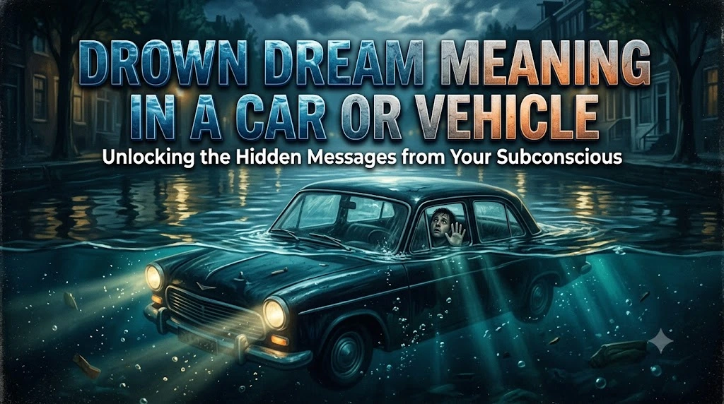 Drown Dream Meaning in a Car or Vehicle