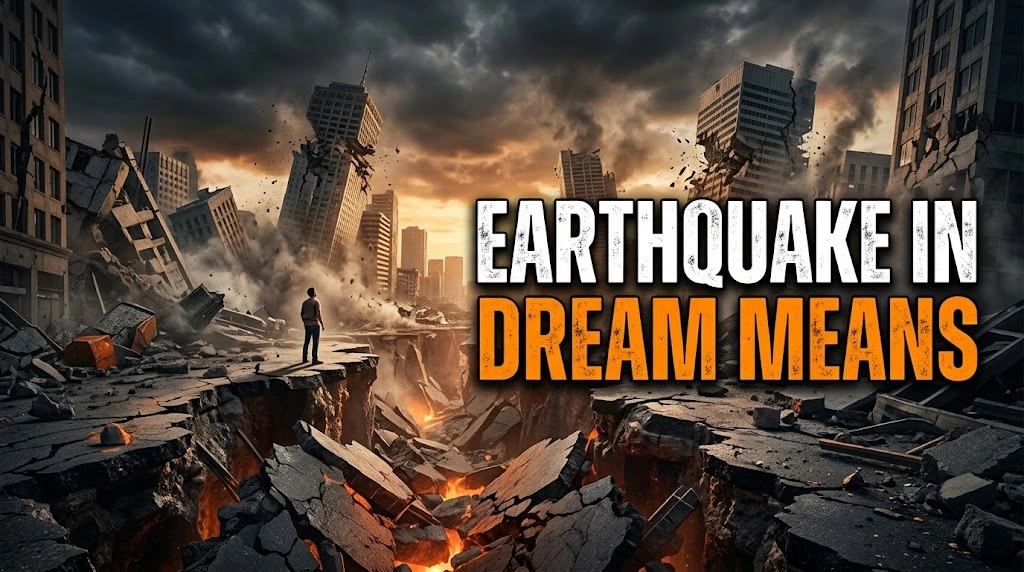 Earthquake in Dream Means