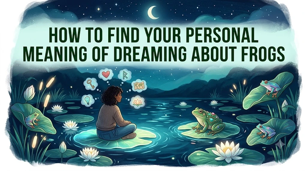 How to Find Your Personal Meaning of Dreaming About Frogs