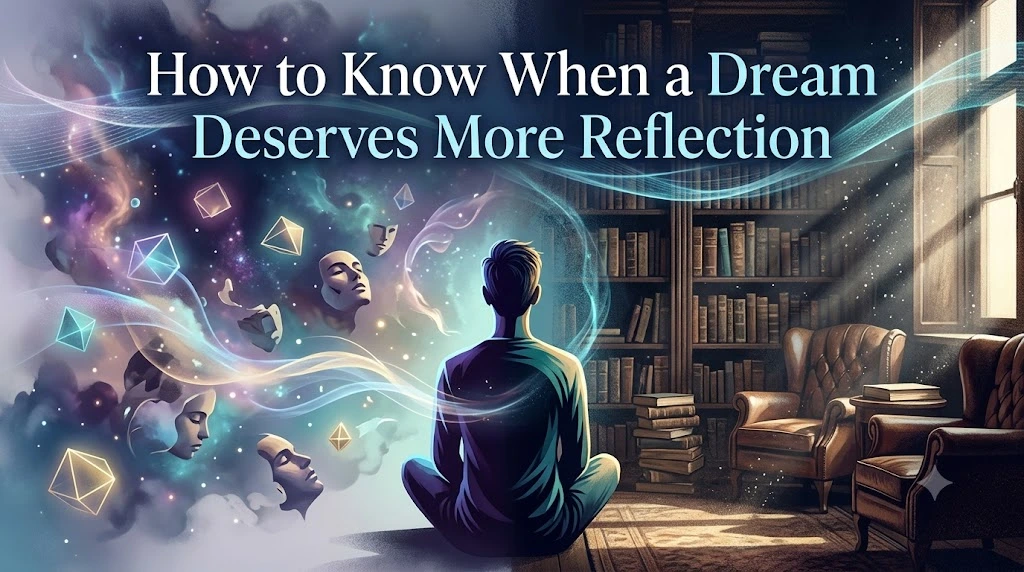 How to Know When a Dream Deserves More Reflection