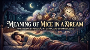 Meaning of Mice in a Dream