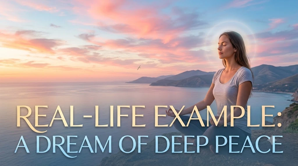 Real-Life Example: A Dream of Deep Peace