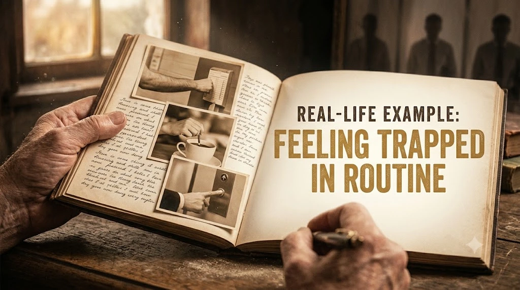 Real-Life Example: Feeling Trapped in Routine