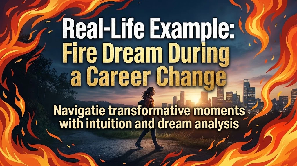Real-Life Example: Fire Dream During a Career Change