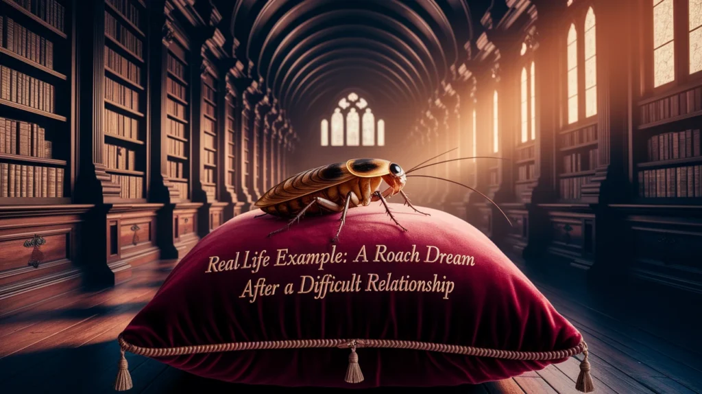 reallife-example-a-roach-dream-after-a-difficult-relationship